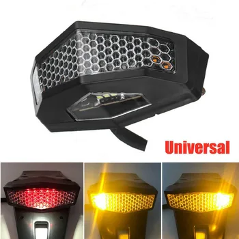 Универсални мотоциклетни LED Мигачи, Модифицирана задна светлина Cafe Racer Край на крилото на Стоп-сигнала