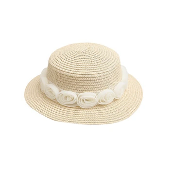 Хубава плажна шапка за предпазване от слънцето и за малки момчета с домашен любимец принтом за защита от слънце на открито с регулируема каишка за брадичката