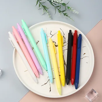 Цветни гел химикалки Macaron Химикалка писалка за ученици, канцеларски материали за подпис в офиса, Подаръци