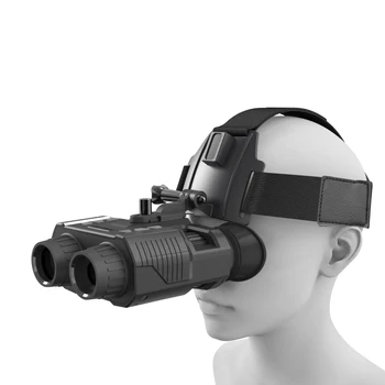 Цифров инфрачервен бинокъл за нощно виждане За възрастни с 4-кратно цифрово увеличение, хендсфри за шлем (не са включени в комплекта)