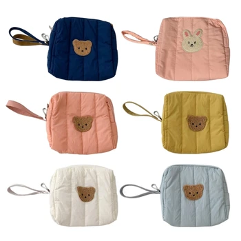 Чанта за памперси за колички Практически влакнести чанта за памперси, чанта за закачане на количка, чанта за съхранение за момичета, идеален подарък за бебе душ