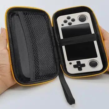 Чанта за съхранение на игрова конзола Мрежест джоб с копче Амортизирующий Преносим калъф за носене
