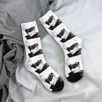 Джиу-джицу Кайсен Годзе Сатору Зимни чорапи унисекс за разходки Happy Socks Уличен стил Crazy Sock
